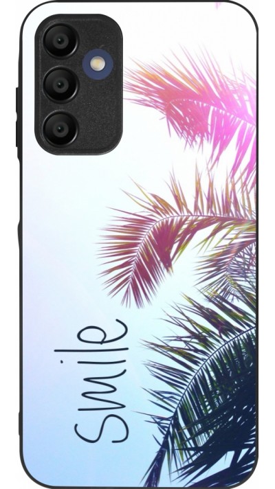 Samsung Galaxy A15 Case Hülle - Silikon schwarz Smile 05