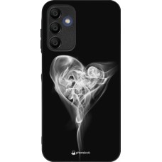 Samsung Galaxy A15 Case Hülle - Silikon schwarz Valentine 2022 Black Smoke