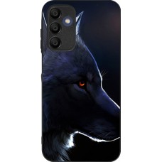 Samsung Galaxy A15 Case Hülle - Silikon schwarz Wolf Shape