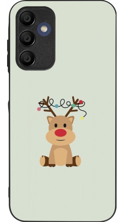 Samsung Galaxy A15 Case Hülle - Silikon schwarz Christmas 22 baby reindeer