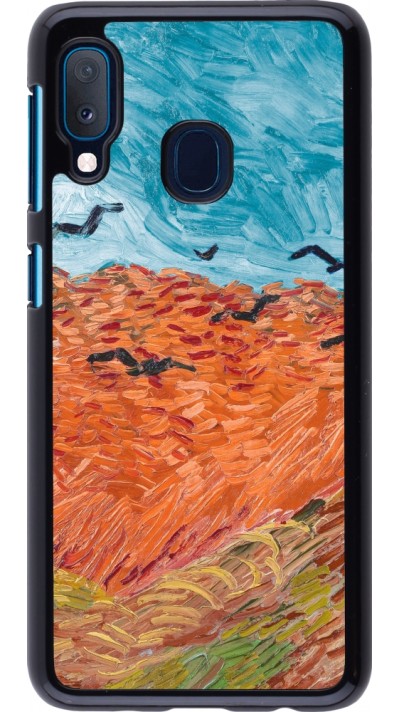 Samsung Galaxy A20e Case Hülle - Autumn 22 Van Gogh style