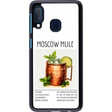 Samsung Galaxy A20e Case Hülle - Cocktail Rezept Moscow Mule