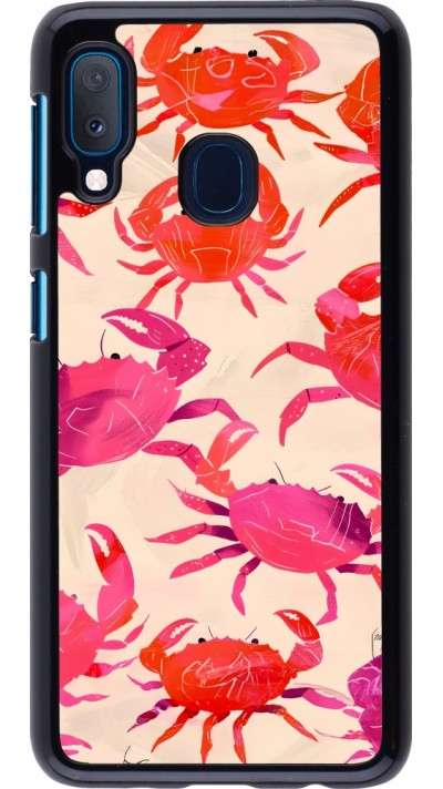 Coque Samsung Galaxy A20e - Crabs Paint