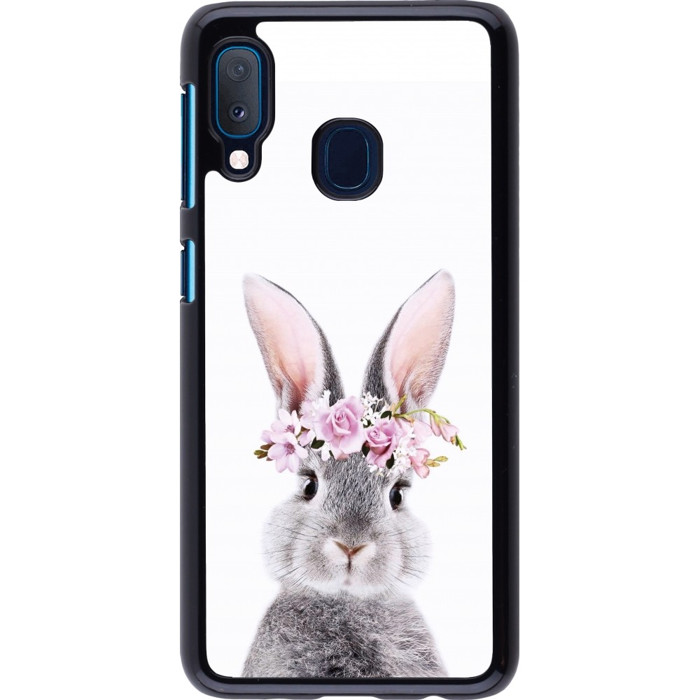 Samsung Galaxy A20e Case Hülle - Easter 2023 flower bunny