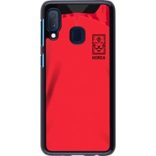 Samsung Galaxy A20e Case Hülle - Südkorea 2022 personalisierbares Fussballtrikot