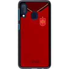 Samsung Galaxy A20e Case Hülle - Spanien 2022 personalisierbares Fußballtrikot