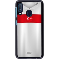 Samsung Galaxy A20e Case Hülle - Türkei personalisierbares Fussballtrikot