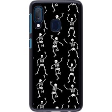 Samsung Galaxy A20e Case Hülle - Halloween 2024 dancing skeleton