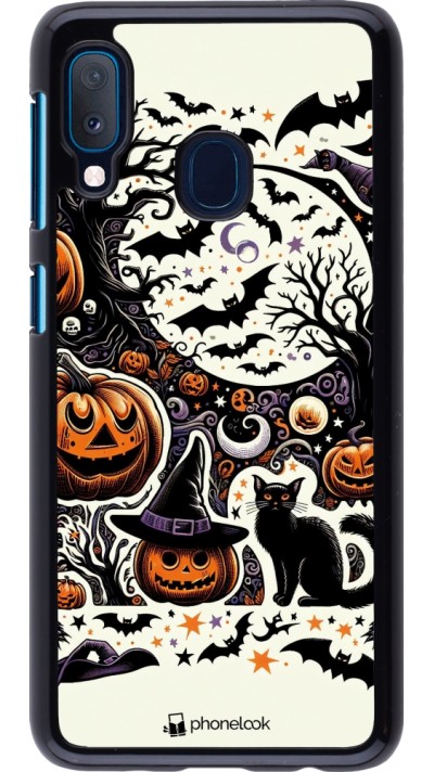 Samsung Galaxy A20e Case Hülle - Halloween 2024 Spuk