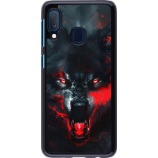 Samsung Galaxy A20e Case Hülle - Halloween 2024 mad werewolf