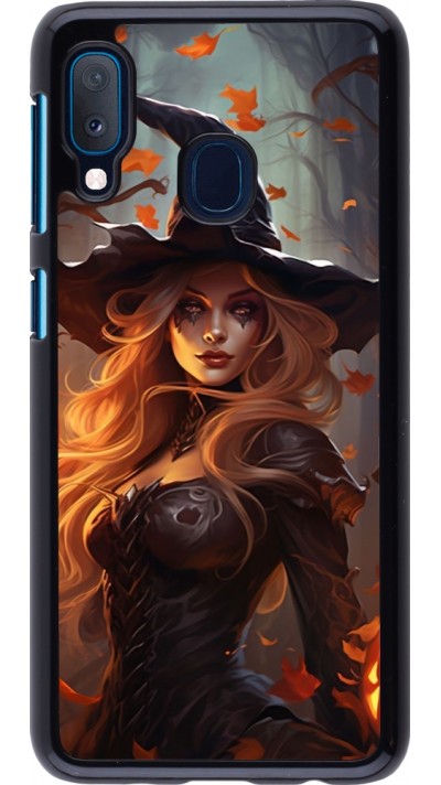 Samsung Galaxy A20e Case Hülle - Halloween 2024 sexy witch