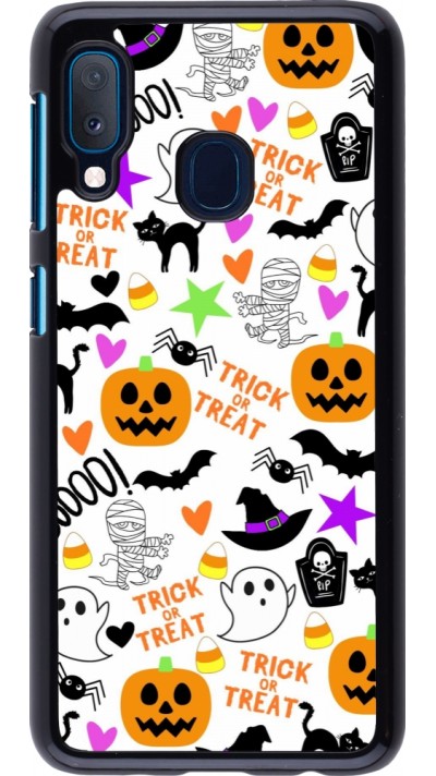 Samsung Galaxy A20e Case Hülle - Halloween 2024 trick or treat