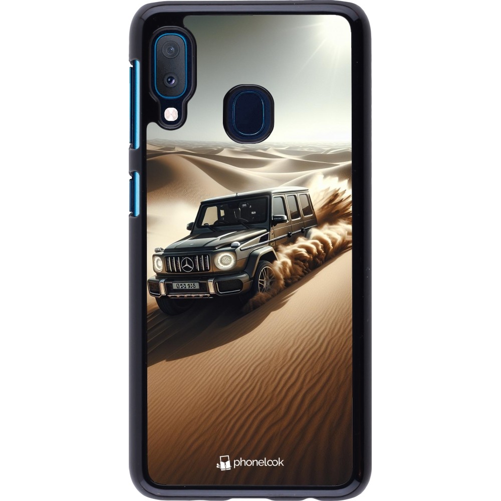 Samsung Galaxy A20e Case Hülle - Mercedes G Drift Wueste