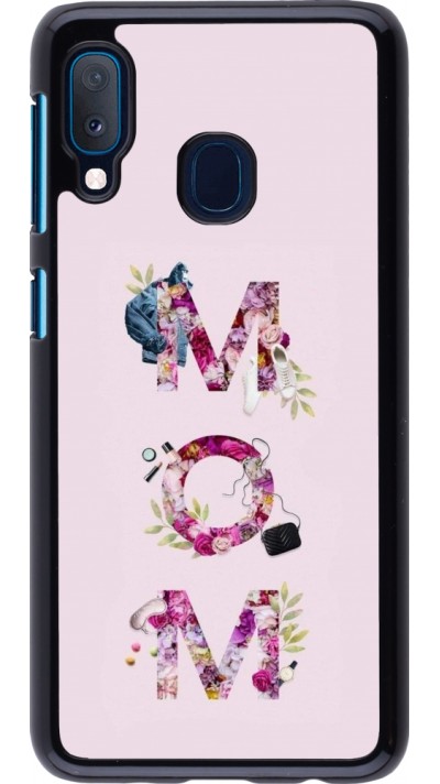 Samsung Galaxy A20e Case Hülle - Mom 2024 girly mom