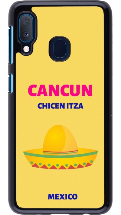 Samsung Galaxy A20e Case Hülle - Pop Summer Destination Cancun