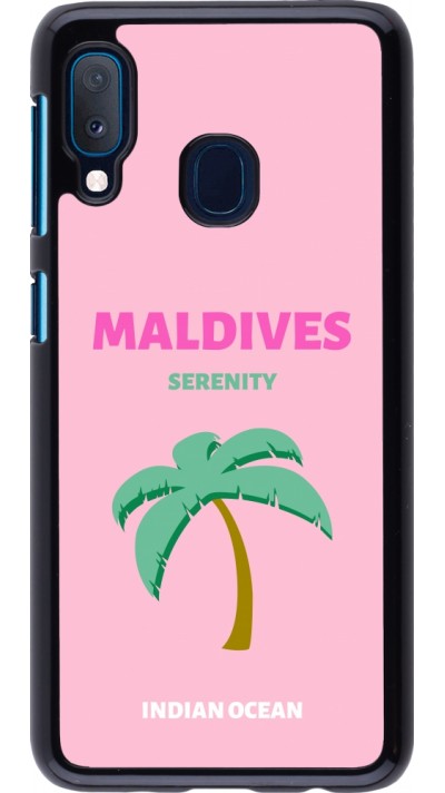 Samsung Galaxy A20e Case Hülle - Pop Summer Destination Maldives