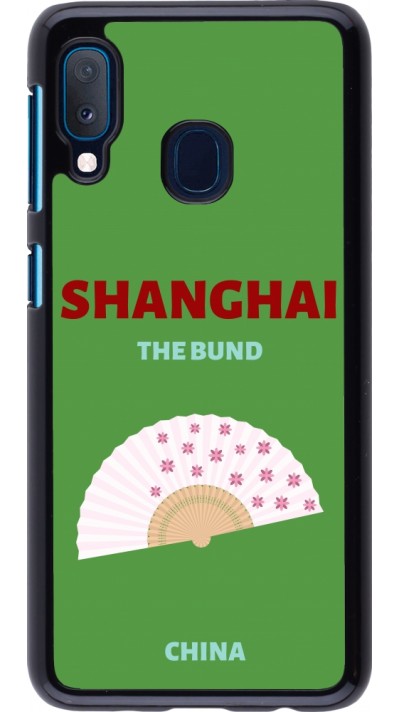 Samsung Galaxy A20e Case Hülle - Pop Summer Destination Shanghai