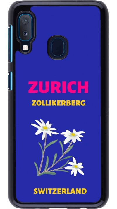 Samsung Galaxy A20e Case Hülle - Pop Summer Destination Zurich