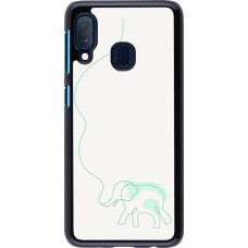 Samsung Galaxy A20e Case Hülle - Spring 23 baby elephant