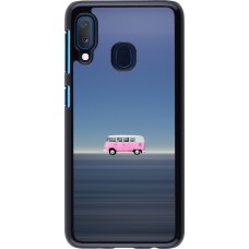 Samsung Galaxy A20e Case Hülle - Spring 23 pink bus