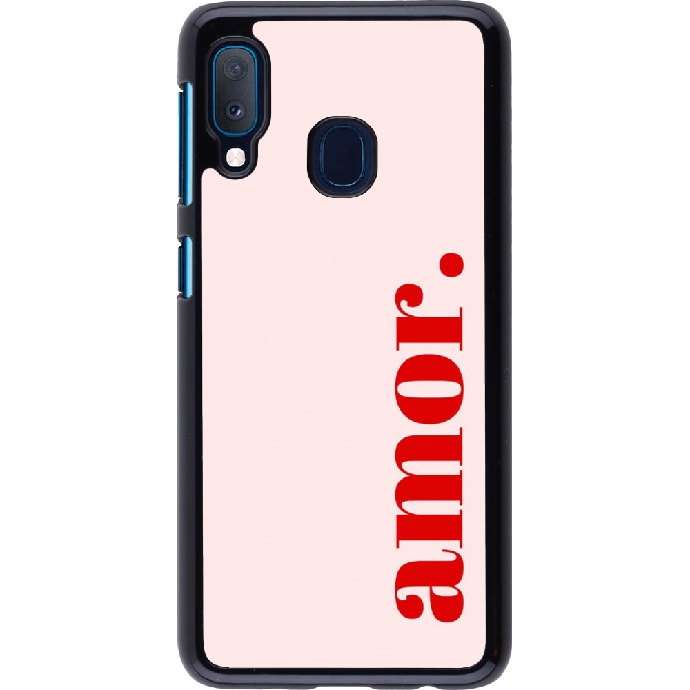 Samsung Galaxy A20e Case Hülle - Valentine 2024 amor