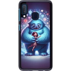 Samsung Galaxy A20e Case Hülle - Valentin 2024 Flauschige Liebe