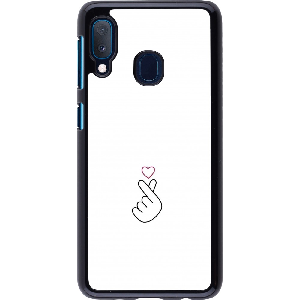 Samsung Galaxy A20e Case Hülle - Valentine 2024 heart by Millennials