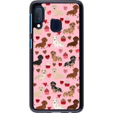 Samsung Galaxy A20e Case Hülle - Valentine 2024 puppy love