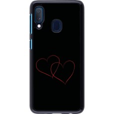 Samsung Galaxy A20e Case Hülle - Valentine 2023 attached heart