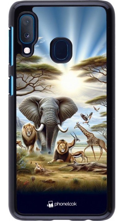 Coque Samsung Galaxy A20e - Vie sauvage africaine