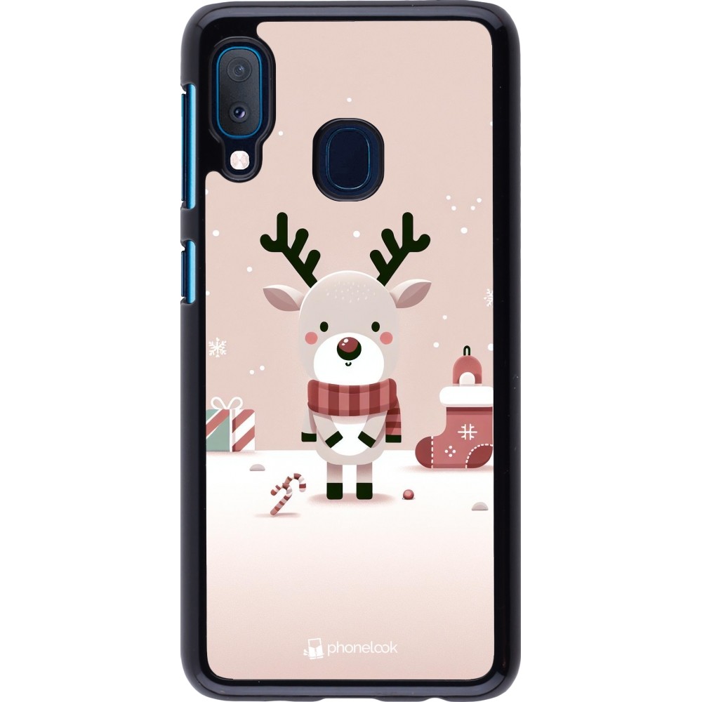 Samsung Galaxy A20e Case Hülle - Weihnachten 2023 Choupinette Rentier