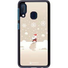 Samsung Galaxy A20e Case Hülle - Weihnachten 2023 Minimalistischer Weihnachtsmann