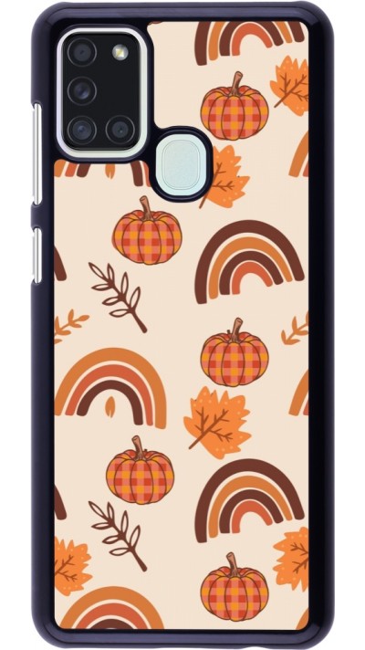 Samsung Galaxy A21s Case Hülle - Autumn 2024 rainbow