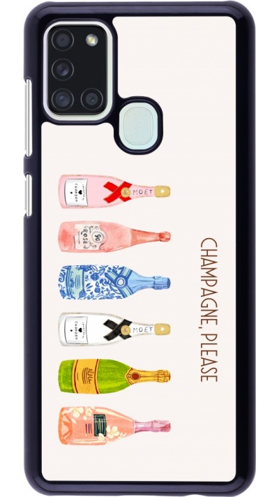 Samsung Galaxy A21s Case Hülle - Champagne Please