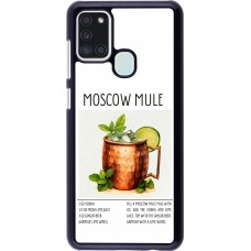 Samsung Galaxy A21s Case Hülle - Cocktail Rezept Moscow Mule