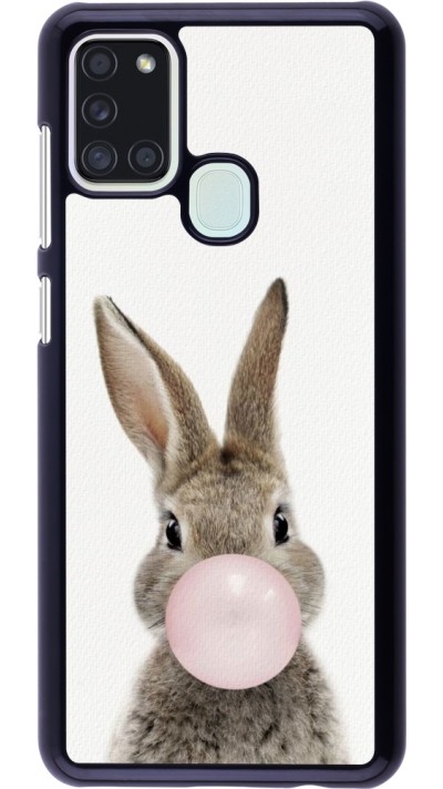 Samsung Galaxy A21s Case Hülle - Easter 2023 bubble gum bunny