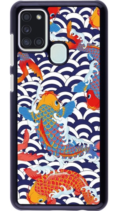 Samsung Galaxy A21s Case Hülle - Easter 2023 japanese fish