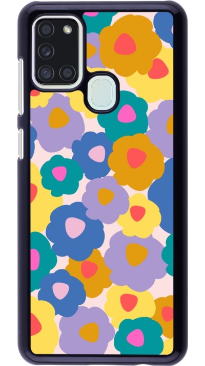 Samsung Galaxy A21s Case Hülle - Easter 2024 flower power