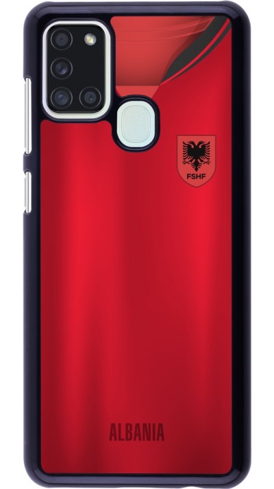 Samsung Galaxy A21s Case Hülle - Albanien personalisierbares Fussballtrikot