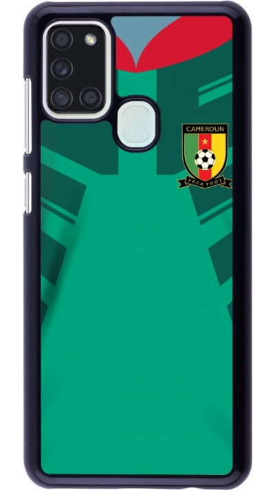 Samsung Galaxy A21s Case Hülle - Kamerun 2022 personalisierbares Fussballtrikot