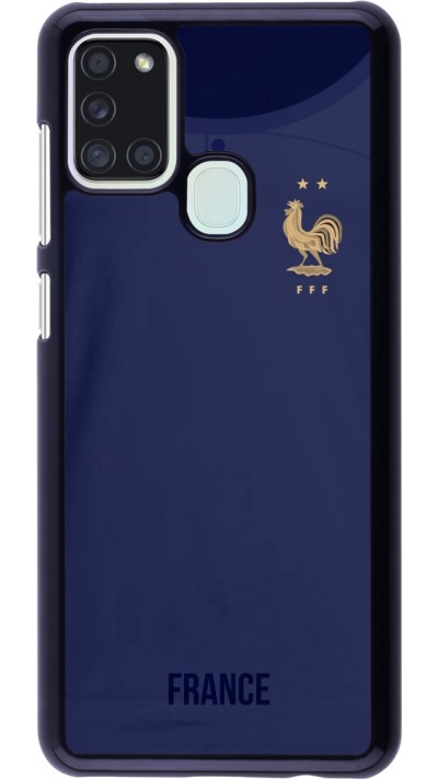 Samsung Galaxy A21s Case Hülle - Frankreich 2022 personalisierbares Fussballtrikot