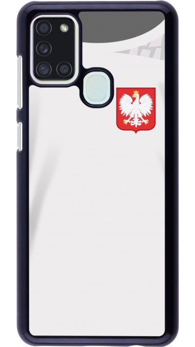 Samsung Galaxy A21s Case Hülle - Polen 2022 personalisierbares Fussballtrikot