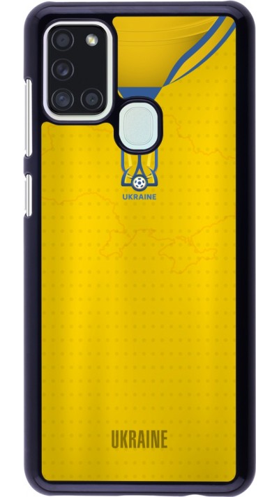 Samsung Galaxy A21s Case Hülle - Fussballtrikot Ukraine