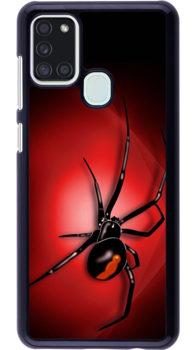 Samsung Galaxy A21s Case Hülle - Halloween 2023 spider black widow