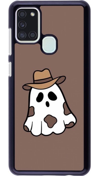 Samsung Galaxy A21s Case Hülle - Halloween 2024 cowboy ghost