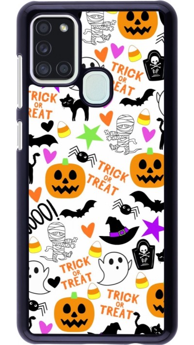 Samsung Galaxy A21s Case Hülle - Halloween 2024 trick or treat