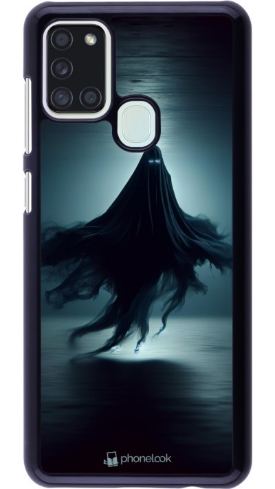 Samsung Galaxy A21s Case Hülle - Halloween 2024 Spektraler Schatten