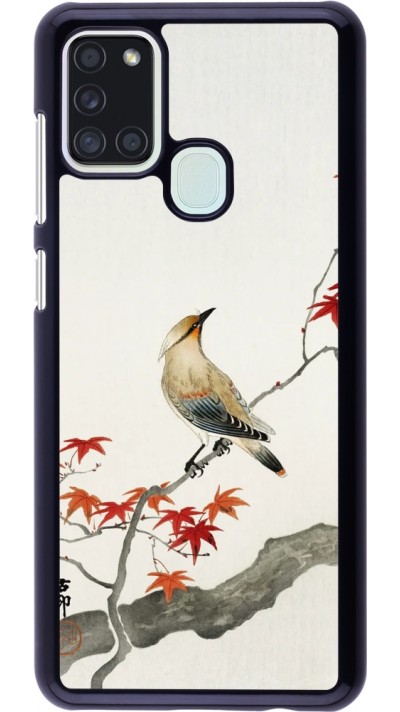 Samsung Galaxy A21s Case Hülle - Japanese Bird