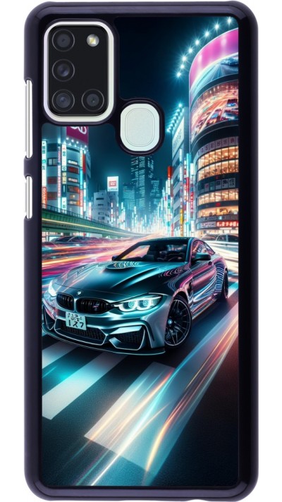 Samsung Galaxy A21s Case Hülle - BMW M4 Tokio Nacht