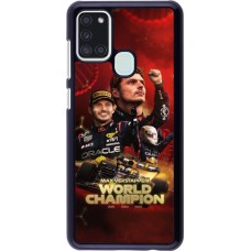 Samsung Galaxy A21s Case Hülle - Max Verstappen Champion 2023